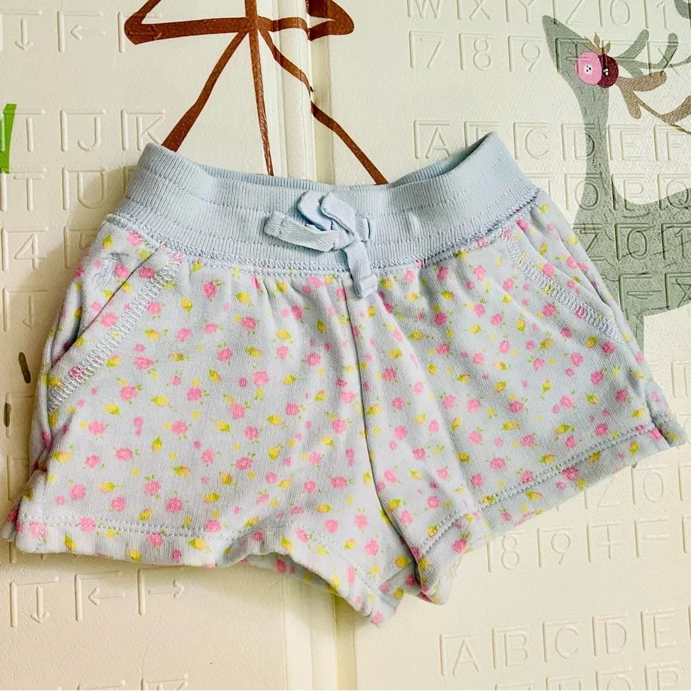 Ralph Lauren baby girl’s floral printed shorts 3mo
